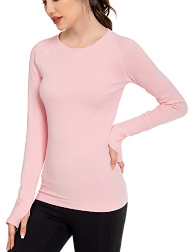 Long Sleeve Workout Shirts for Women,Swiftly Tech Workout Shirts,Athletic Yoga Gym Workout Tops Soft & Stretchy