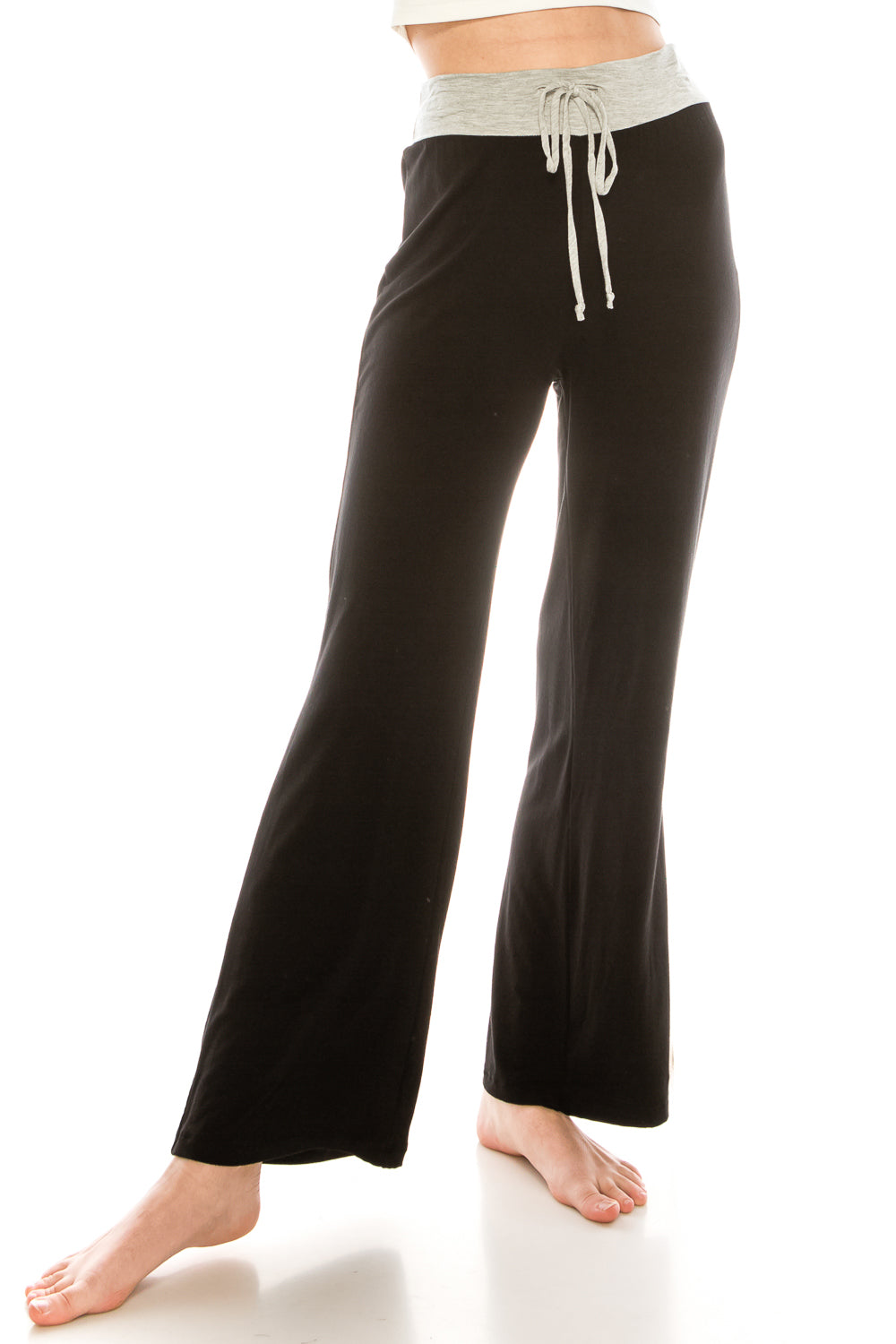 Womens Comfortable Pajama Lounge Stretch Drawstring Pant - annva-usa