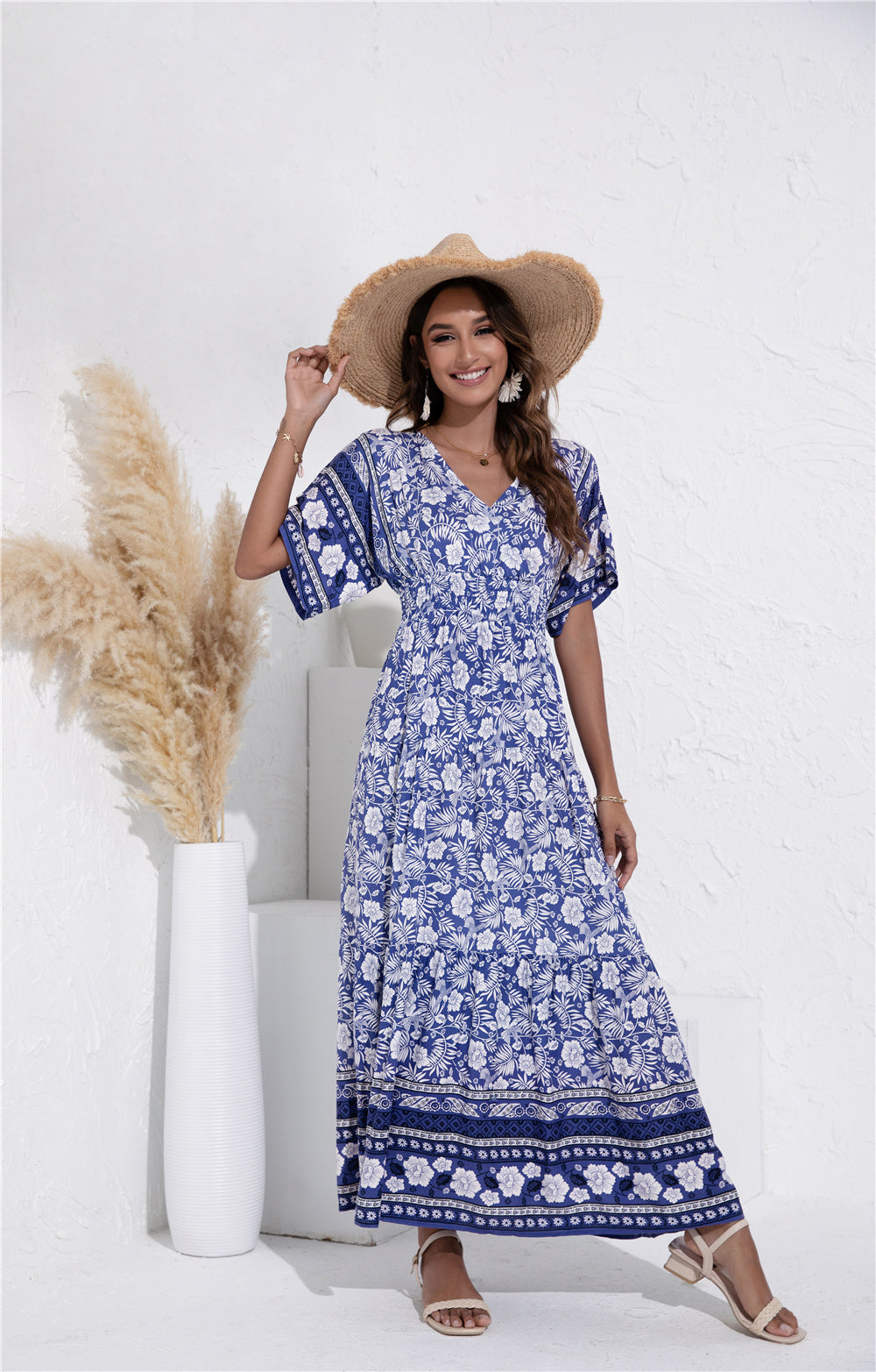 Women's Print Maxi Dress