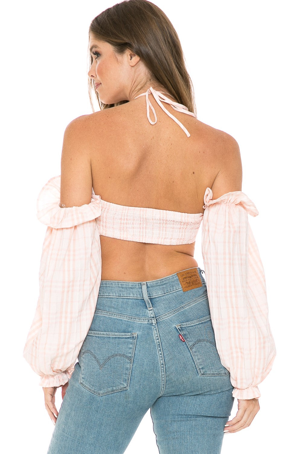 Women's Summer Off Shoulder Long Sleeve TOP - annvafashion
