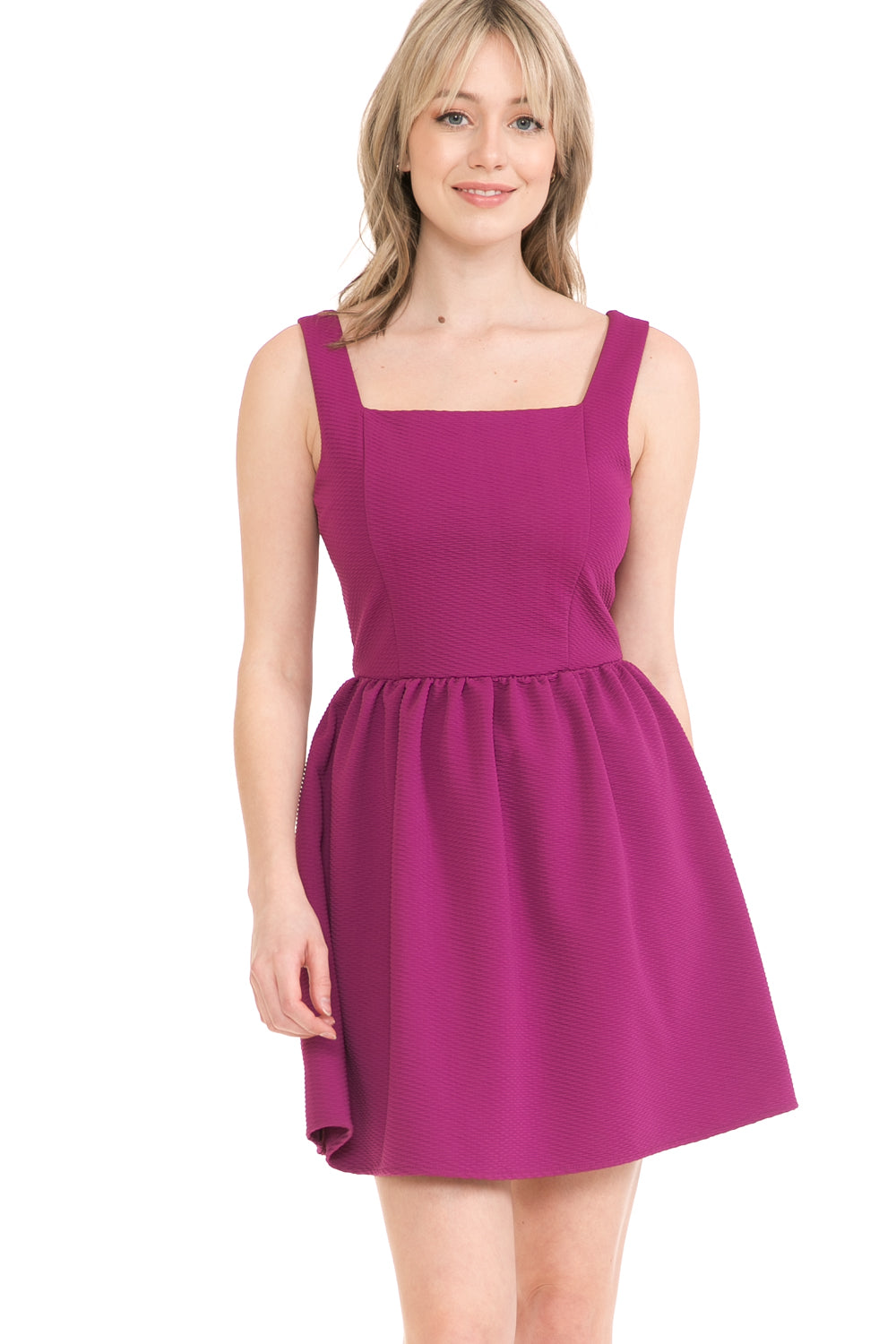 open lace back dress Womens Overall Dress With Zipper